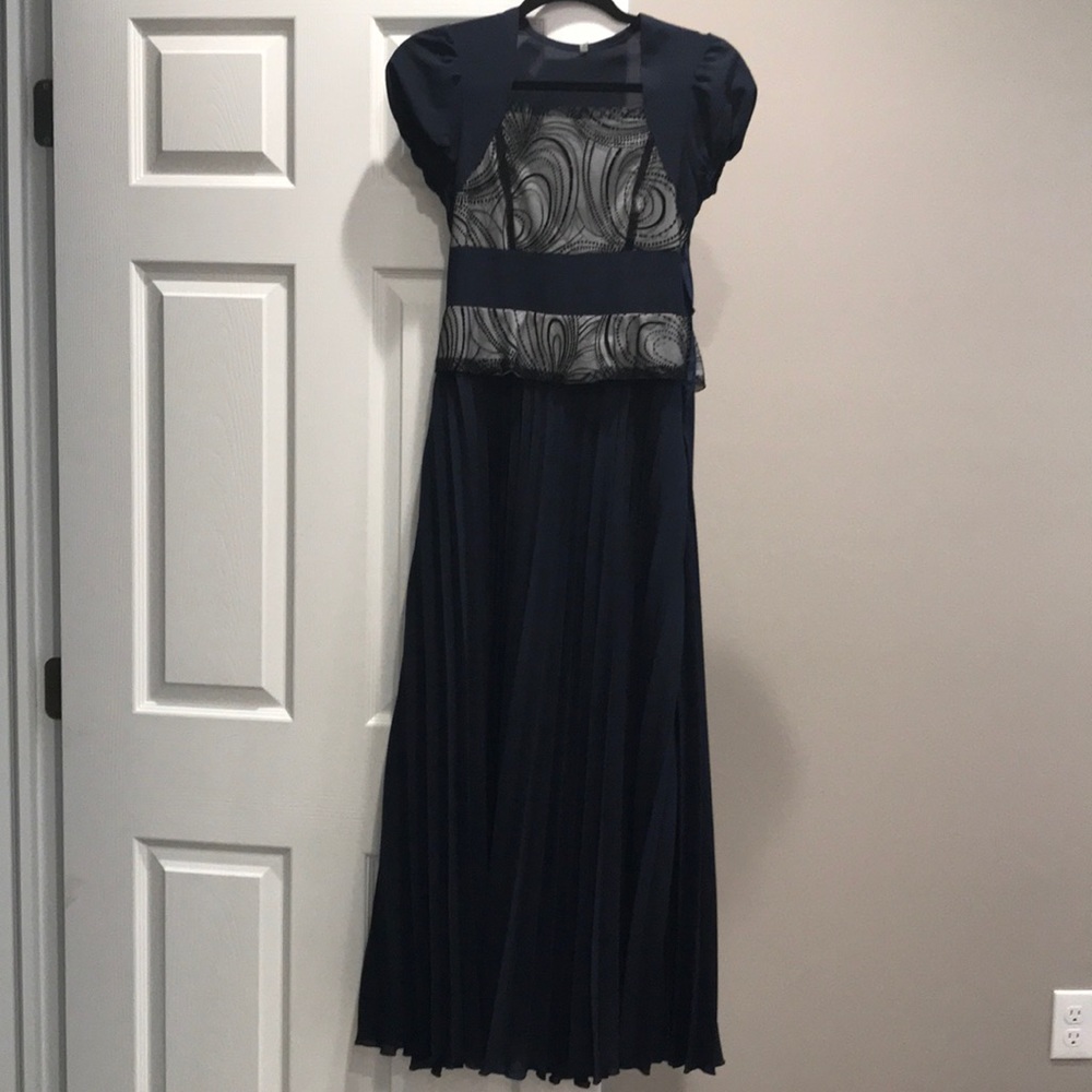 Navy blue dress